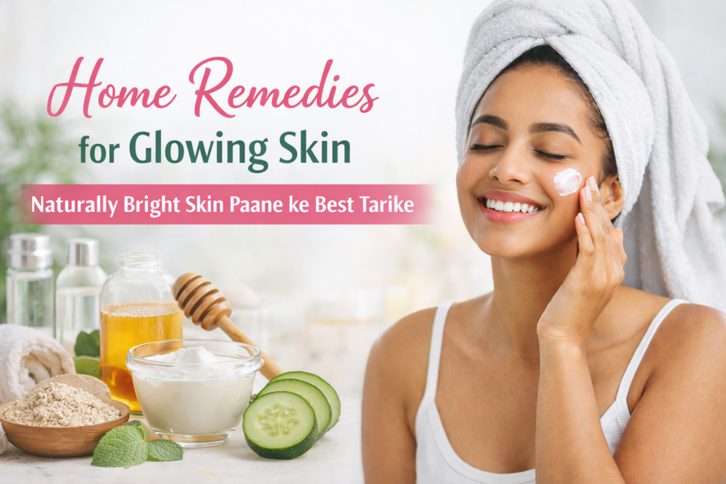 home remedies for glowing skin roop-rista